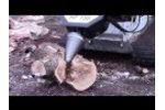 US Pride HF 150 Stringy Wood Split Video