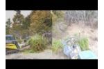 Vail X Brush Cutter Turns Cedar Tree Into Mulch Video
