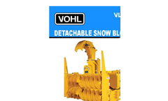 Vohl - Model VL-350 - Detachable Snow Blower - Brochure