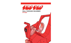 Model PT-620 - Pull Trough Delimber - Brochure