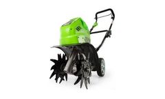 GreenWorks - Model 27087-B G-MAX 40V - Cordless Tiller (with 4Ah Battery and Charger)