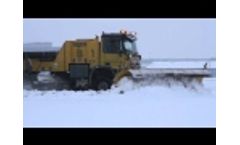 Boschung Jetbroom – Snow Removal At Paris-Orly Airport Video