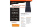 Heliene - Model 144HC M6 - 450W - 470W 144 Half-Cut Monocrystalline Monofacial Solar Module Datasheet
