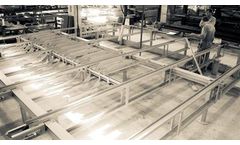 Cross Conveyor for Slabs and Lumber