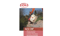 CM - Model CBF Series - Crusher Bucket Brochure