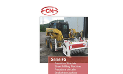 CM - Model FS Series - Street Milling Machine Brochure