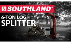 Southland 6-Ton Electric Log Splitter - Video