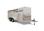 Featherlite - Model 8107 - Bumper Pull Stock Livestock Trailer