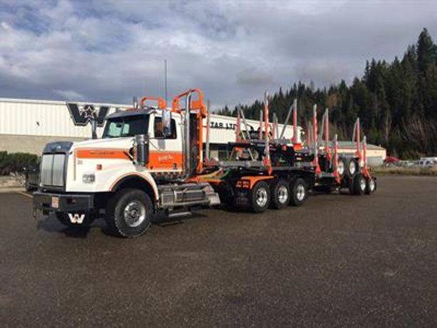 Magnum - Four Axle B Train Forestry Trailers