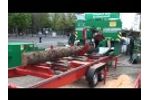 Mebor HTZ 800 Mobile - Portable Band Sawmill - Video