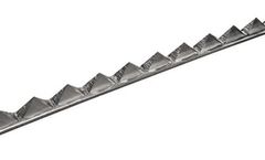 Mense - Model 20 mm - Toothed Rib for Feed Rollers