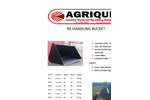 Agriquip - Rehandling Buckets Specification Brochure