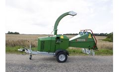 NHS - Model 150m - Compact Trailer Mounted Woodchipper
