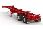 Max Atlas - Model CC3240-12-2S-00 - Heavy Duty Three Axles Spring Ride Container Chassis Trailers