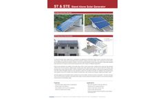 Off-Grid Solar Power System Kit - Brochure