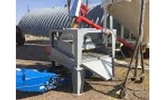 GCS Scalper cleaning Whitecaps, Chaff out of grain - Video