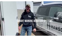 Deep pit manure agitation Aeration System - Video