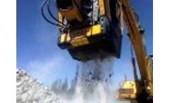 BF90.3 Crushing Hard Rocks In Canada With Komatsu Video