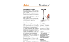 Solinst - Model 425 - Discrete Interval Sampler Data Sheet