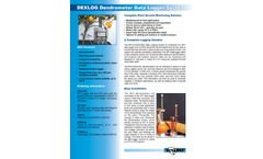 Dexlog - Model DEX - Dendrometer Data Logger System - Brochure