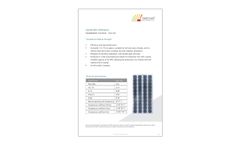 DSEPL - Model 150 Watt-DST-150 - Transperent Solar BIPV Modules - Datasheet