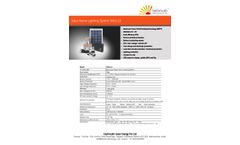 DSEPL - Model SHLS-L3 - Solar Home Lighting System - Datasheet
