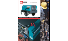 MMD Equipment - Model PDS100S - Air Compressors - Brochure