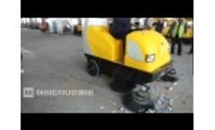 ride on sweeper side open top cover