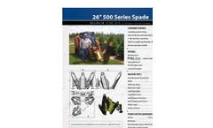 500 Series - Tree Spade Brochure