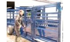 GSF Livestock Equipment - Mobile Squeeze Crush Video