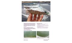 Novozymes PondPlus Stable Bloom and Enhanced Yield - Brochure