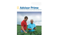 Trimble - Version Prime - Crop Advisors Software Brochure