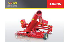 Akron - Model EXG 300 - Grain Bag Unloader Brochure