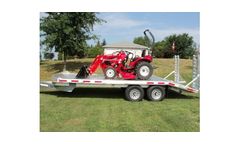 Eby - Flatbed Deck-Over Equipment Trailer