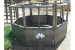 Central Montana - Round Bale Bull Feeders