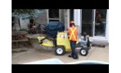 Holt Eraser HGW30 Self Propelled Stump Grinder  Video