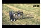 Wrangler Portable Corral Fold Up - Livestock Equipment Video