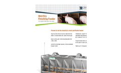 Model F1 - Wet/Dry Finishing Feeder Brochure