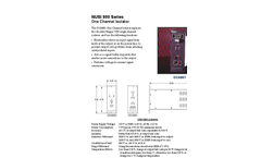 Scientech - OCA801 - One Channel Isolator Brochure