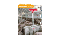 CHORE-TIME - Dry Pig Feeding Systems Brochure