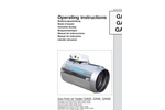 Munters - Model GA30 - Hanging Air Heaters - Manual