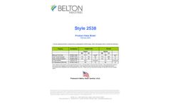 Belton - Model Beltech 2538 - Woven Agricultural Fabric - Brochure