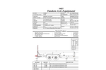 Tandem - Model 14ET - Axle Equipment Trailer - Brochure