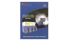 Powerone - Servo-Controlled Voltage Stabilisers - Datasheet