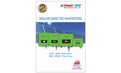 Powerone - Grid Tie Solar Inverter - Datahseet