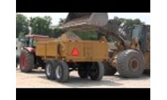 16 Ton Farm and Construction Hydraulic Dump Trailer ~ Berkelmans Welding and Manufacturing Inc. Video