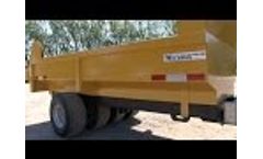 TurfMaster 5T Dump Trailer * 10000 lb Load Rating The Ultimate Hydraulic Trailer for Golf Courses Video