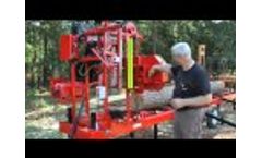 Cook`s MP-32 Portable Sawmill 2013 Video