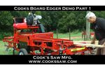 Cook`s Portable Board Edger Demo Part 1 - Video