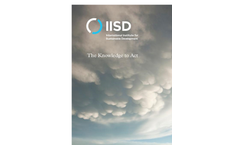 IISD - The Knowledge to Act - Brochure